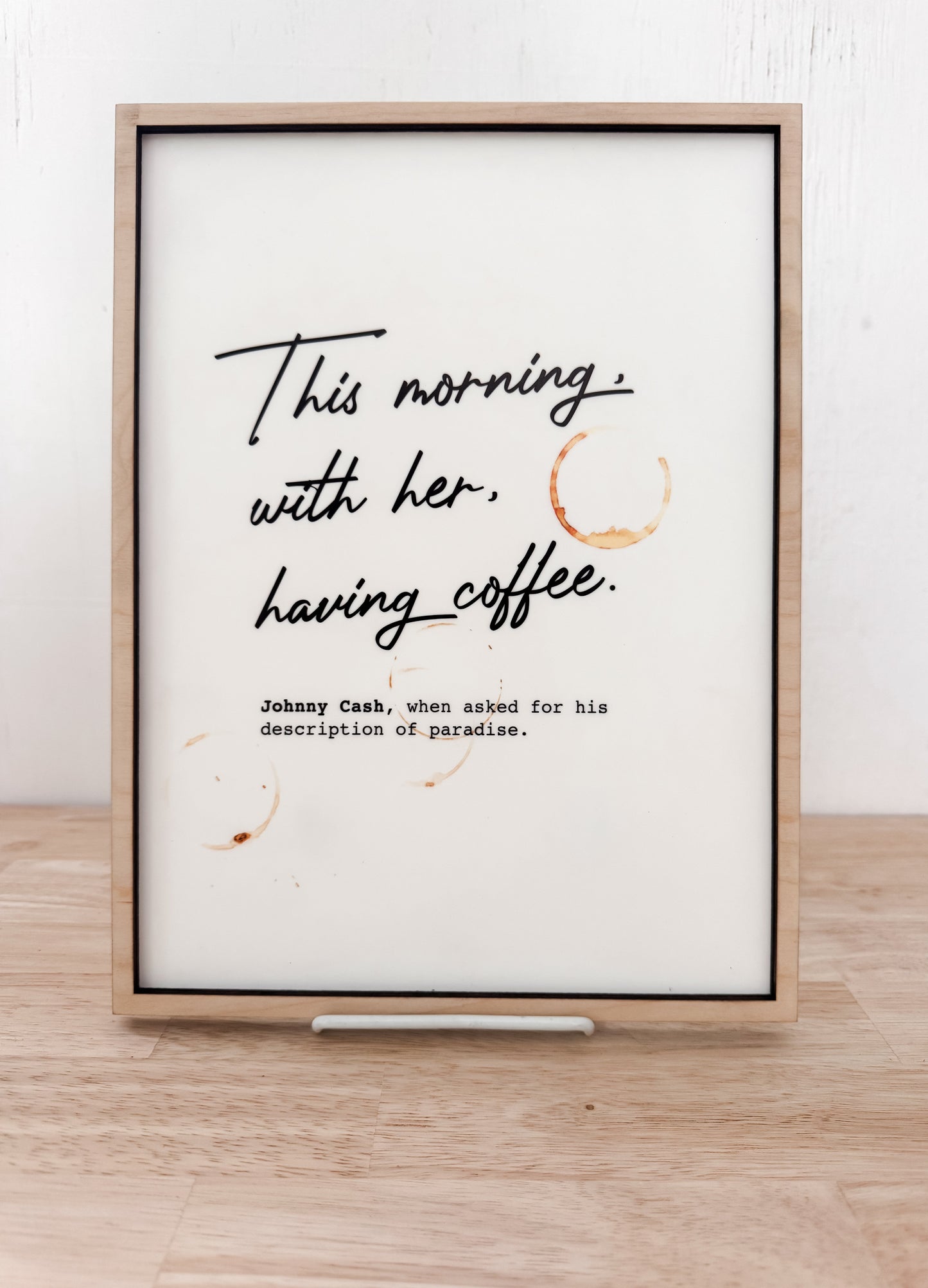 This morning With Her Sign