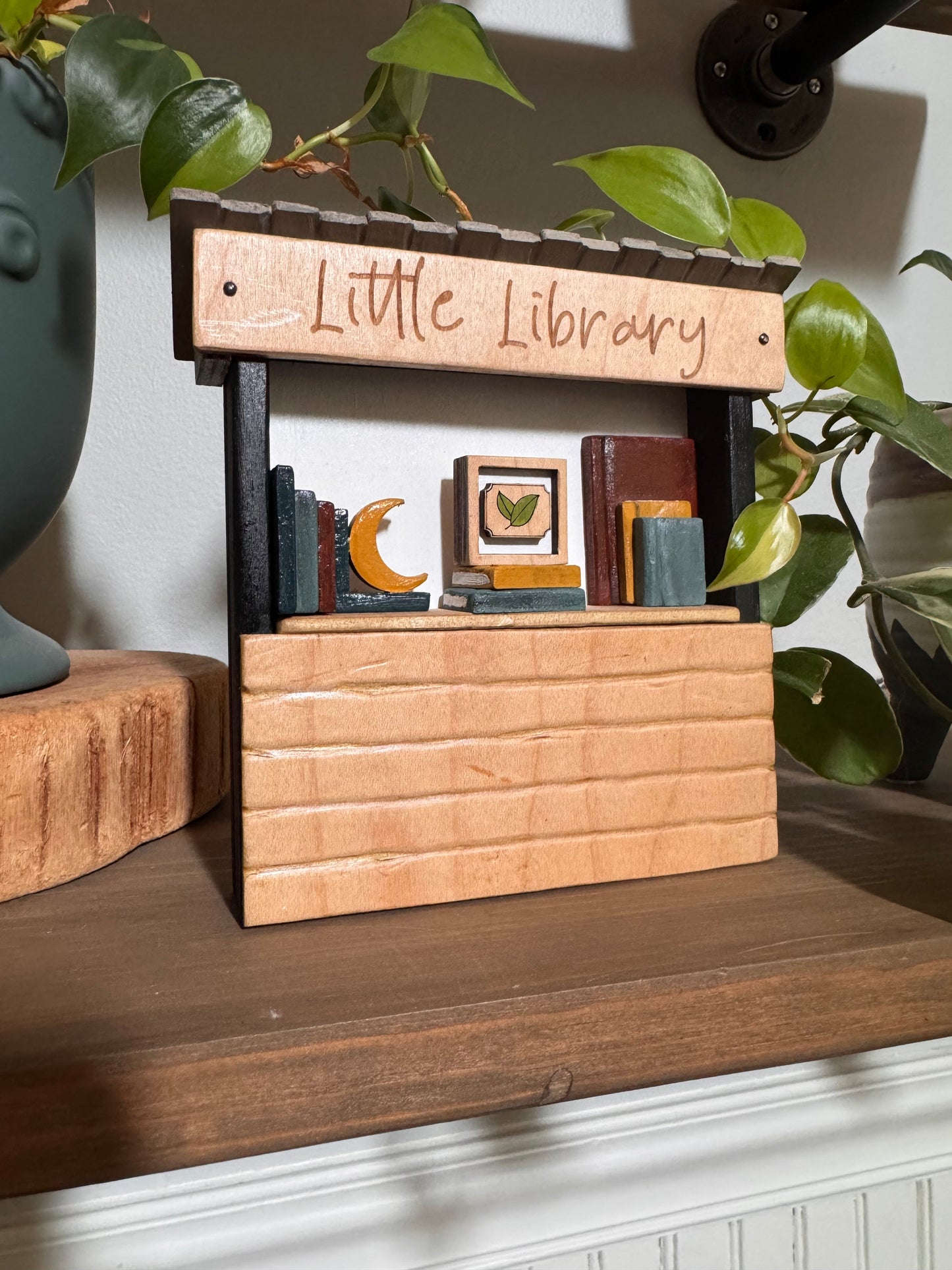 Wood Cart Shelf Sitters