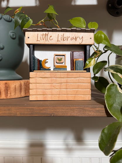 Wood Cart Shelf Sitters