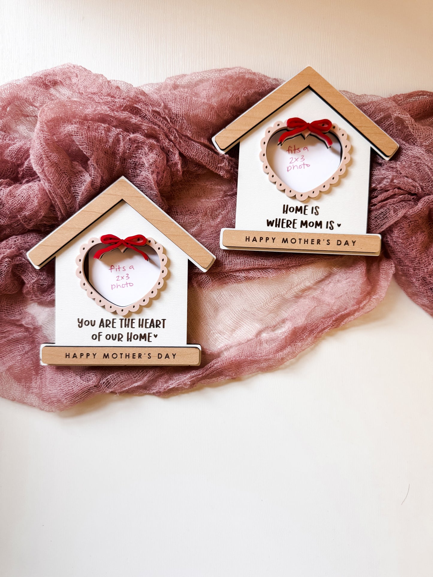 You are the Heart of Our Home Mother's Day Gift Frame Magnet | Custom Picture Frame | Sentimental Gift | Gift For Mom | Happy Mother's Day