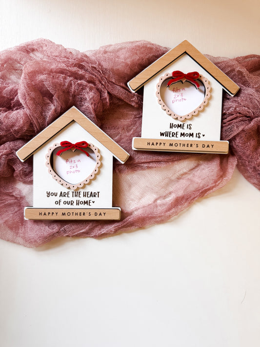 You are the Heart of Our Home Mother's Day Gift Frame Magnet | Custom Picture Frame | Sentimental Gift | Gift For Mom | Happy Mother's Day