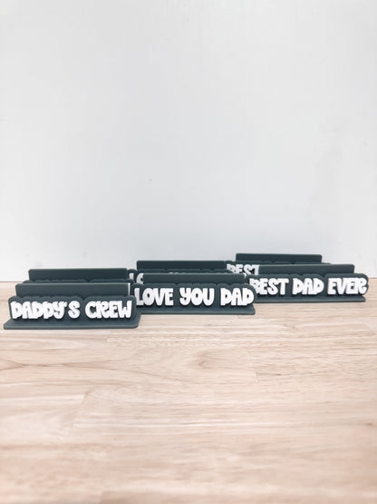 Personalized Dad Photo Holder