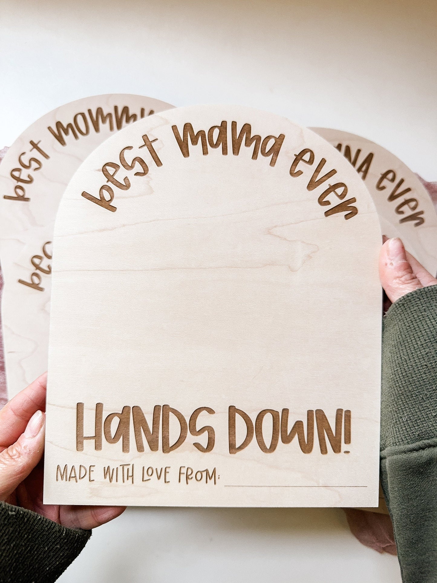 DIY I Love You Mom | Kid’s Handprint Craft | Mother’s Day Gift Craft | Paint + Brush NOT included (Copy)